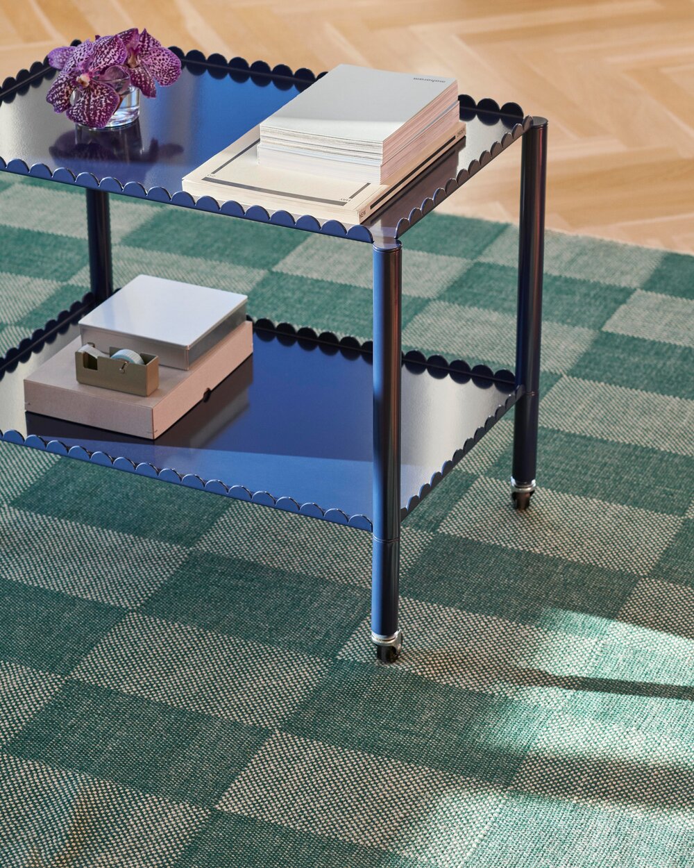 Arcs Trolley Low rullebord - Steel blue